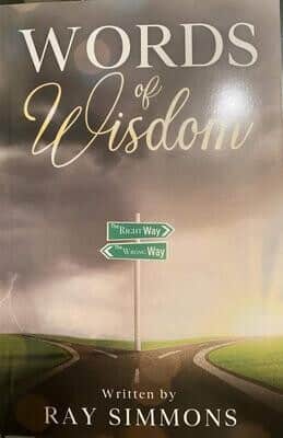 book cover of words of wisdom by ray simmons